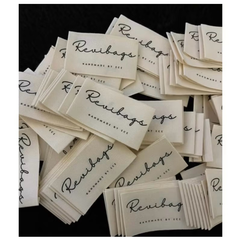 3cm /LABEL KATUN IMPORT/LABEL BAJU/LABEL HIJAB / LABEL PAKAIAN/LABEL KATUN IMPORT LEMBUT