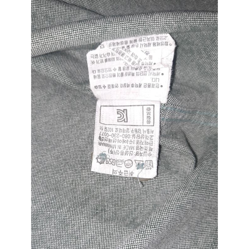 Kemeja branded Polham bahan Oxford