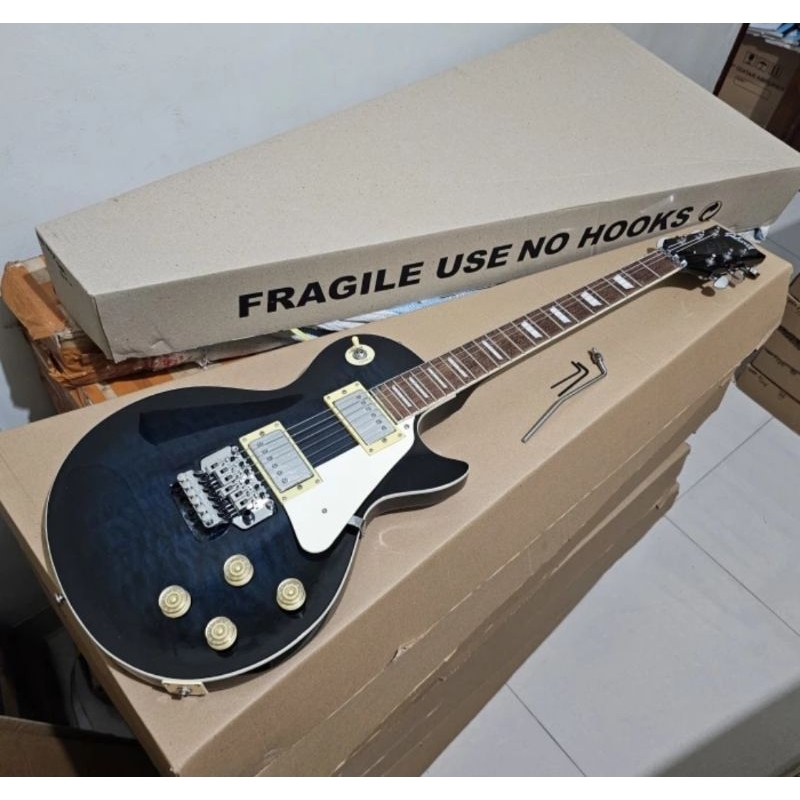 Gitar gibson les paul tremolo updown new