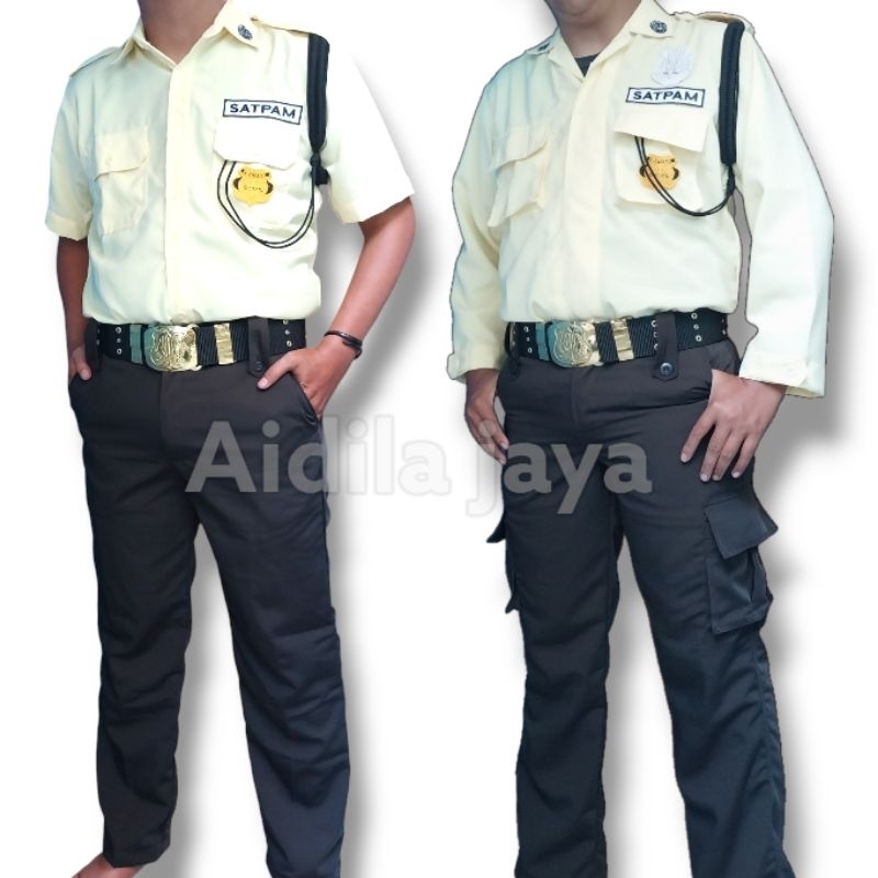 Seragam PDH PDL PDH SUS security satpam lengkap baru
