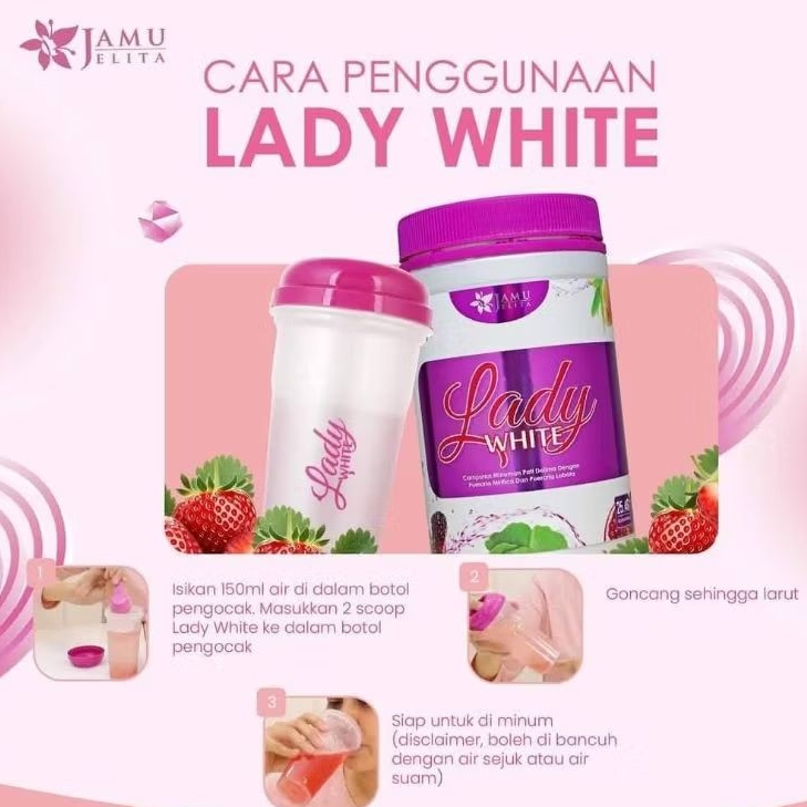 

Jamu Jelita Lady White 400gr