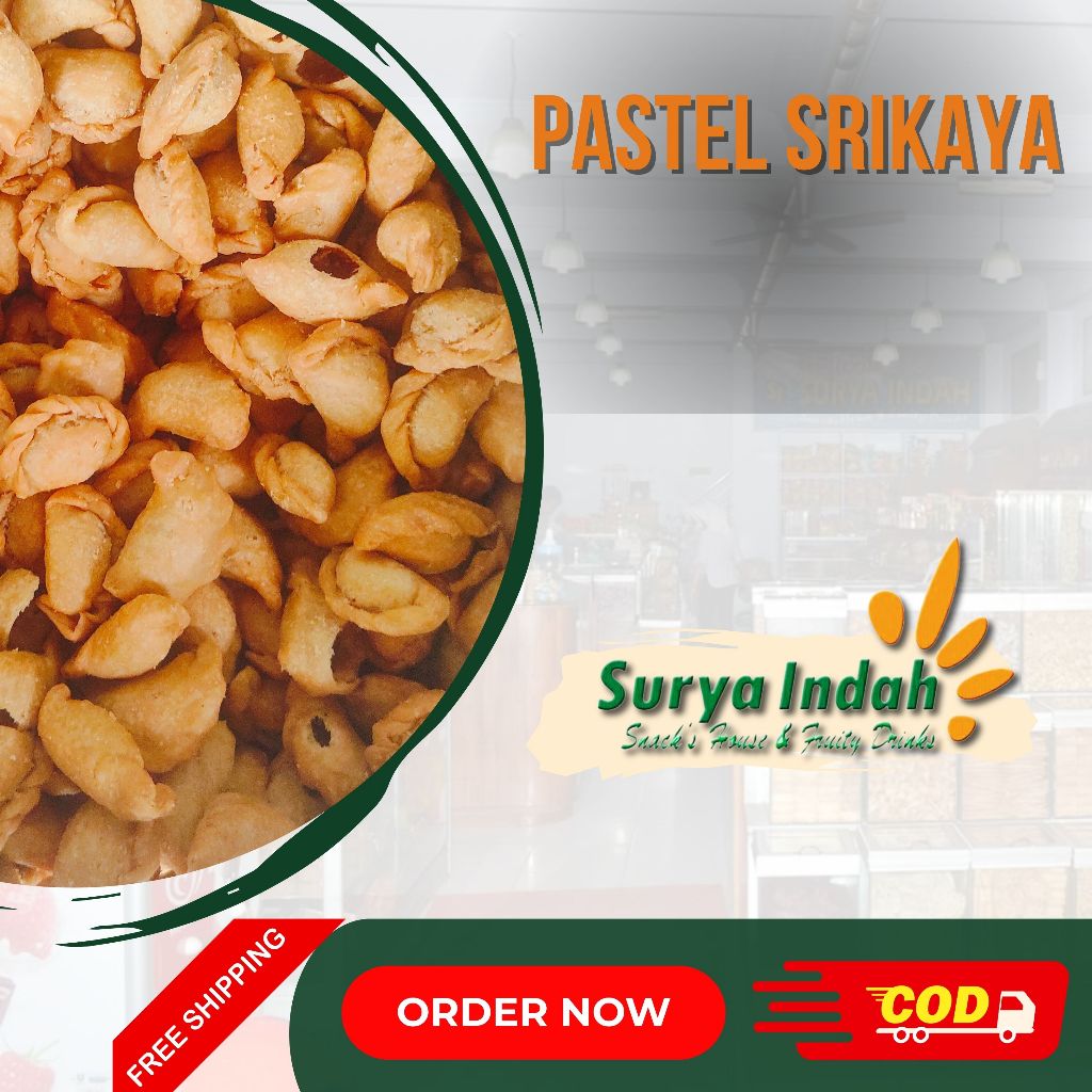 

Pastel Srikaya Kwalitas Premium dijamin Enak 100gr Surya Indah Jombang