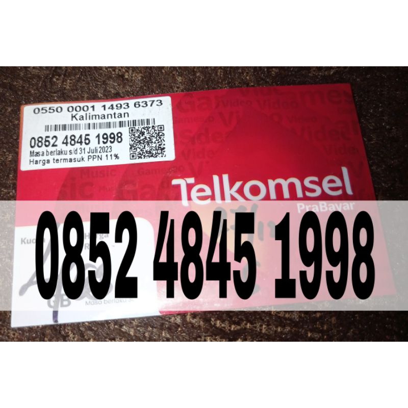 Nomor cantik kartu Telkomsel Ekor Tahun 1998 dan 1988 nomor cantik telkomsel Tahun lahir 1988 dan 19