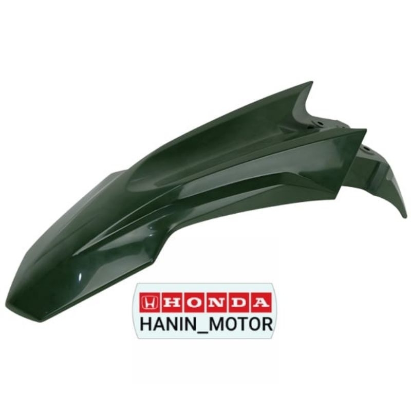 Spakbor Depan Hijau Honda CRF150L K84 ORIGINAL 61100K84900ZF