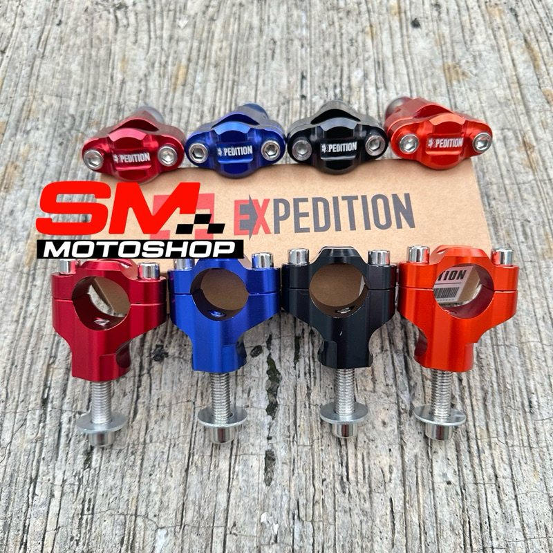RAISER STANG EXPEDITION. PENINGGI STANG CRF KLX DAN WR155 EXPEDITION
