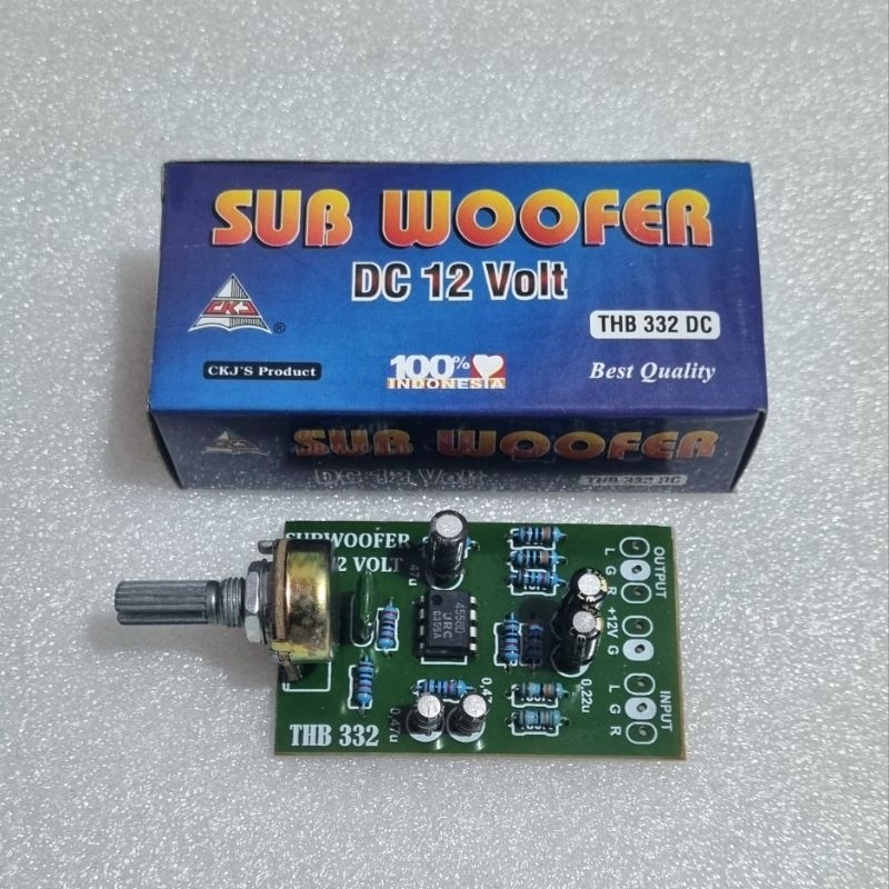 KIT Filter Subwoofer DC 12 Volt 332