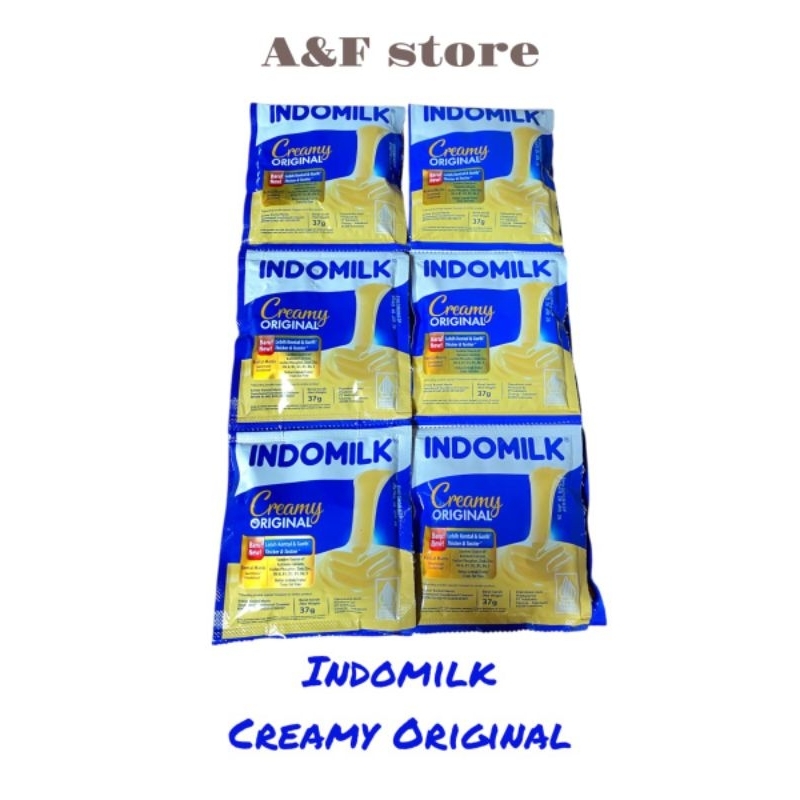 

(6pcs) /1 renceng INDOMILK SACHET