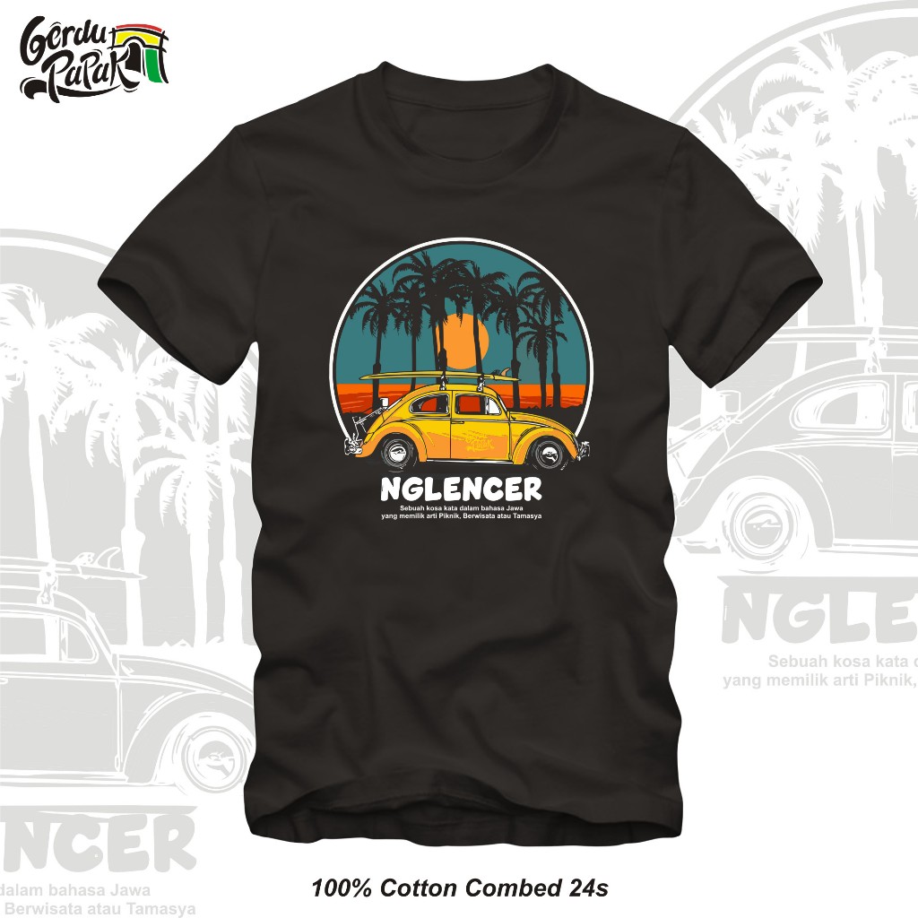 Volkswagen Beetle NGLENCER Gerdu Papak Original T-shirt