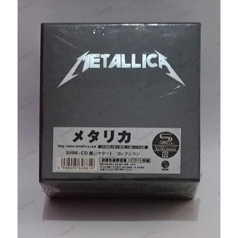 [ 100% ORIGINAL ] METALLICA ALBUM COLLECTION CD MINI-LP BOX SET JAPAN COLLECTION ( 13 CD ) MUSIK ROC