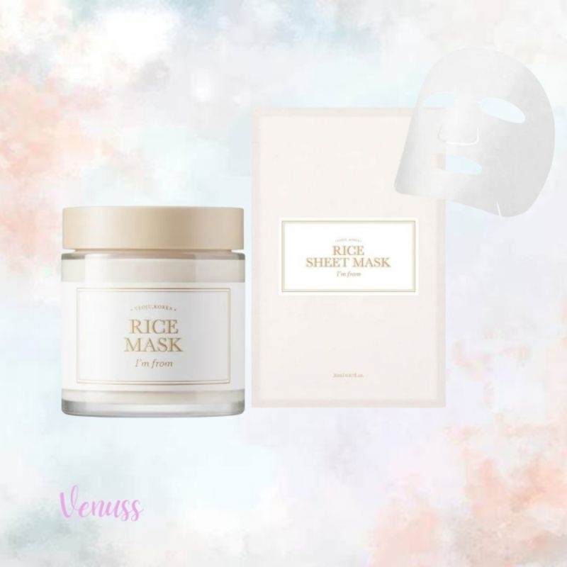 I'm from rice mask 110gr | Im from rice mask 110gr | rice sheet mask