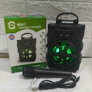 Speaker Bluetooth MKC JBK S288 + Mic Karaoke