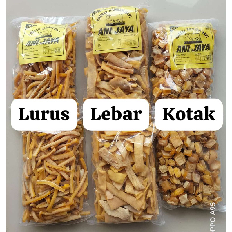 

ANEKA KERUPUK RAMBAK MENTAH 500gr