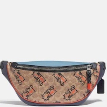 Waistbag Coach Rivington Belt Bag Warna Matching 4591 -Original 100%