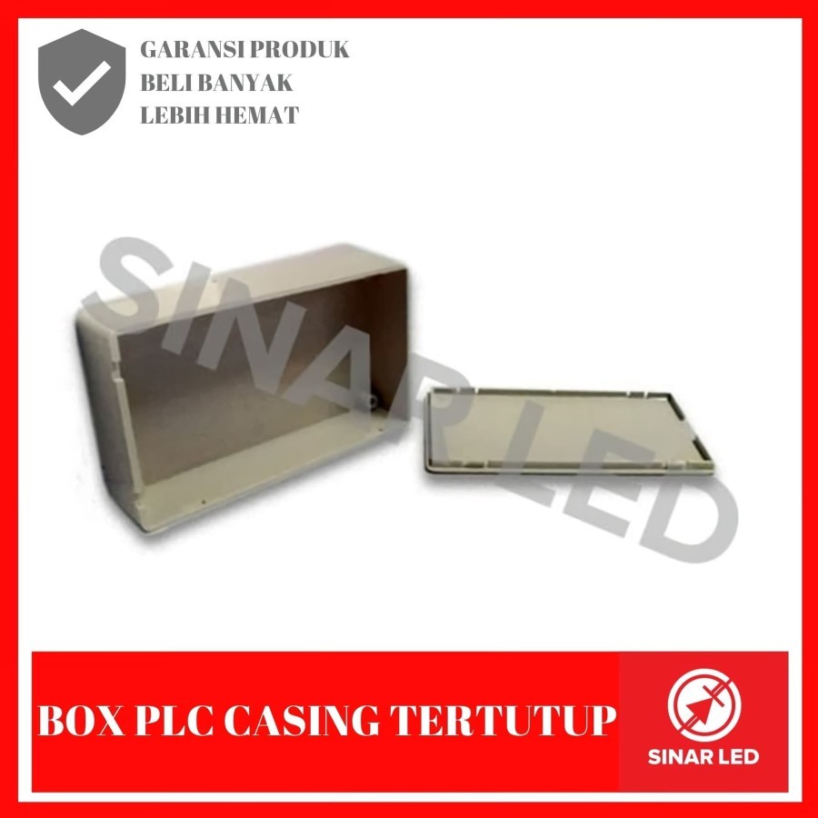 BOX PLASTIK PUTIH 100X60X25MM BOX PLC PLASTIK