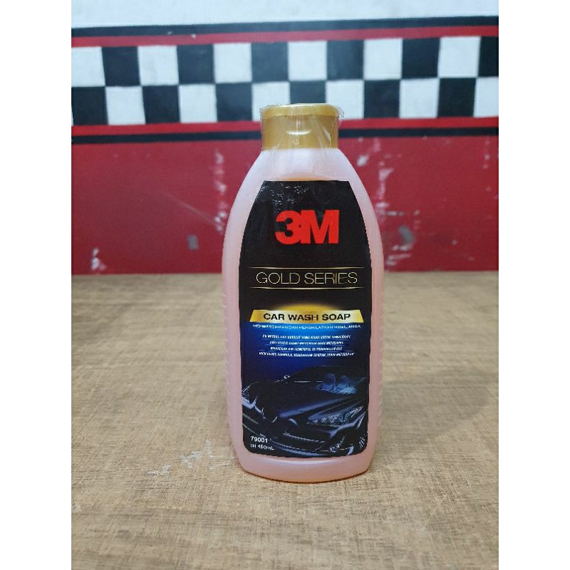 3M Car Wash Soap Gold Shampoo Mobil