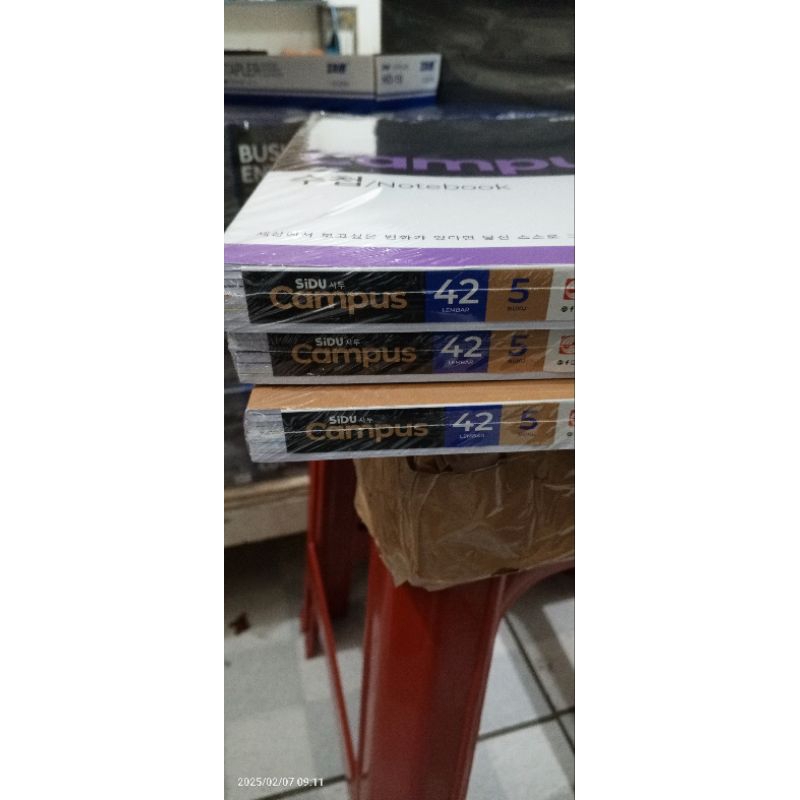 

buku sidu 42 lembar boxy ukuran panjang @5buku