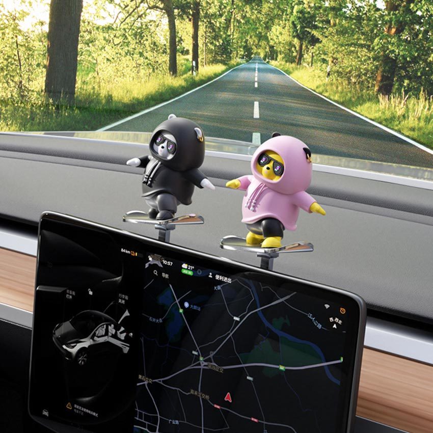 Miniatur Pajangan Dashboard Mobil Lucu Unik Dekorasi Interior Dashboard Mobil Dekorasi Rumah Ornamen