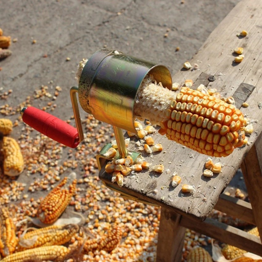 Jagung Alat Hand Crank Perontok Pengupas Jagung /Alat Pemipil Perontok Jagung Manual Perontok Jagung