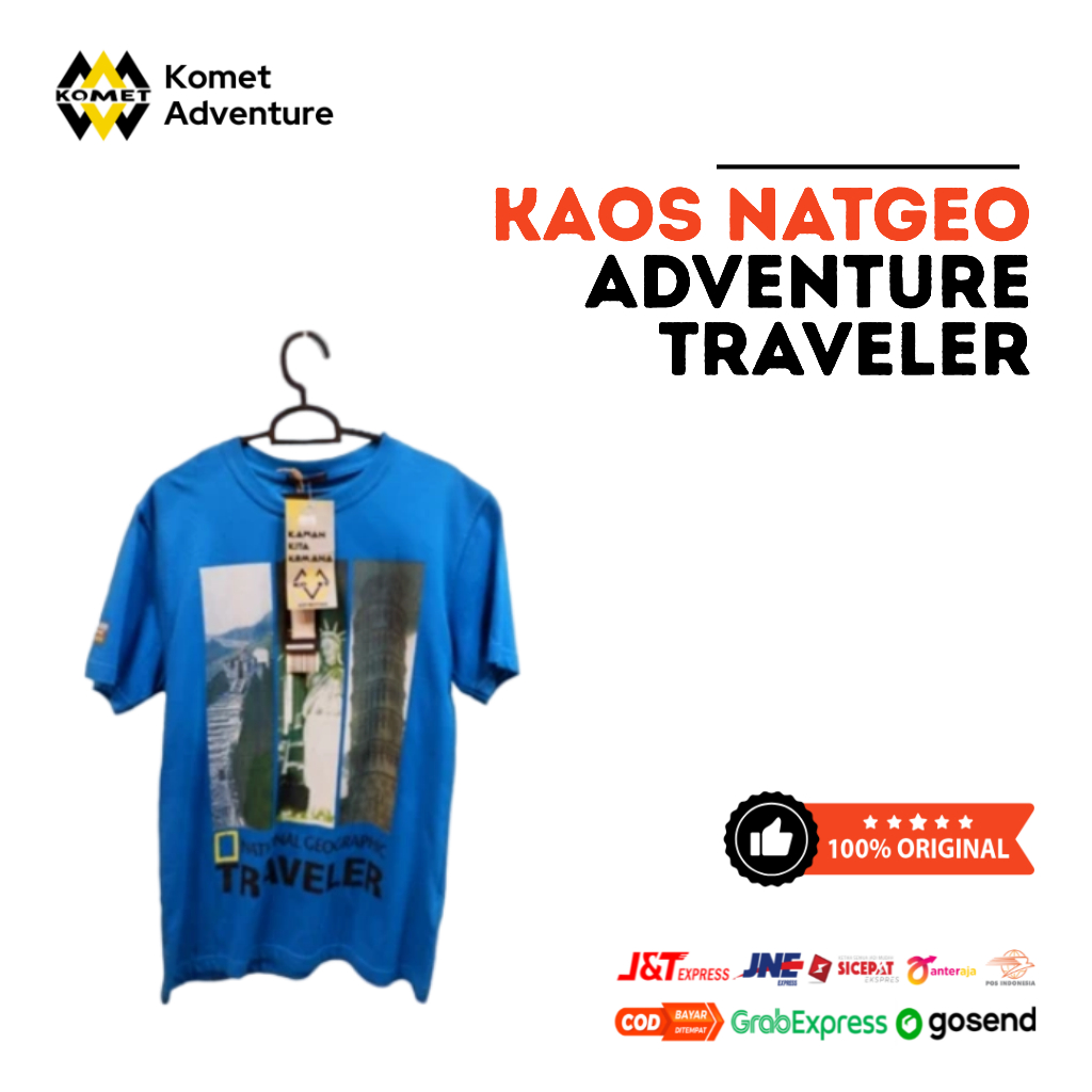 Kaos NatGeo Adventure Traveler