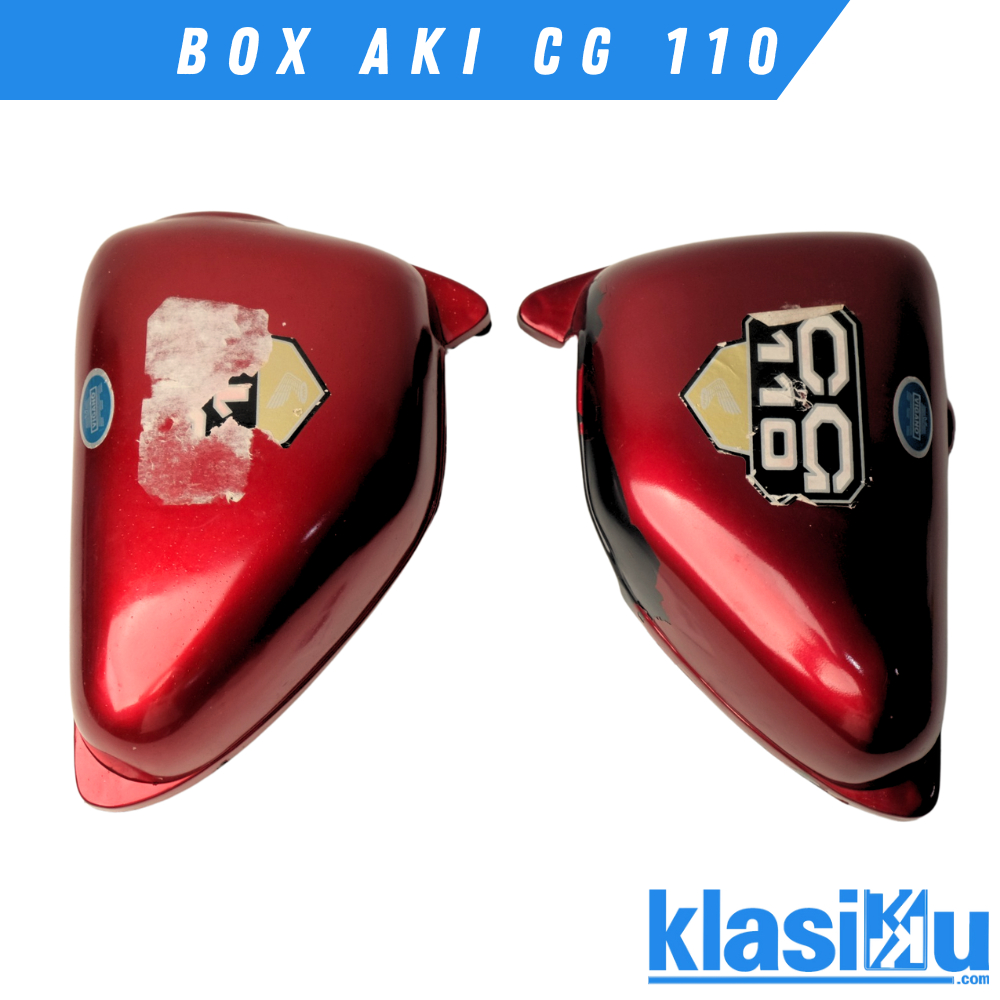 Cover Box Bok Kempol Tepong Aki Honda Cg110 Cg110n Cg 110 Cg 110 N Sepasang