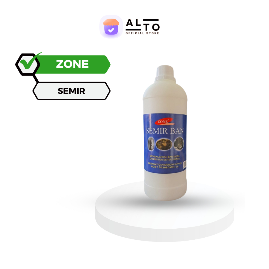 Zone Semir Ban Wetlook Pengkilap Ban Dashboard Mobil Motor (1L)