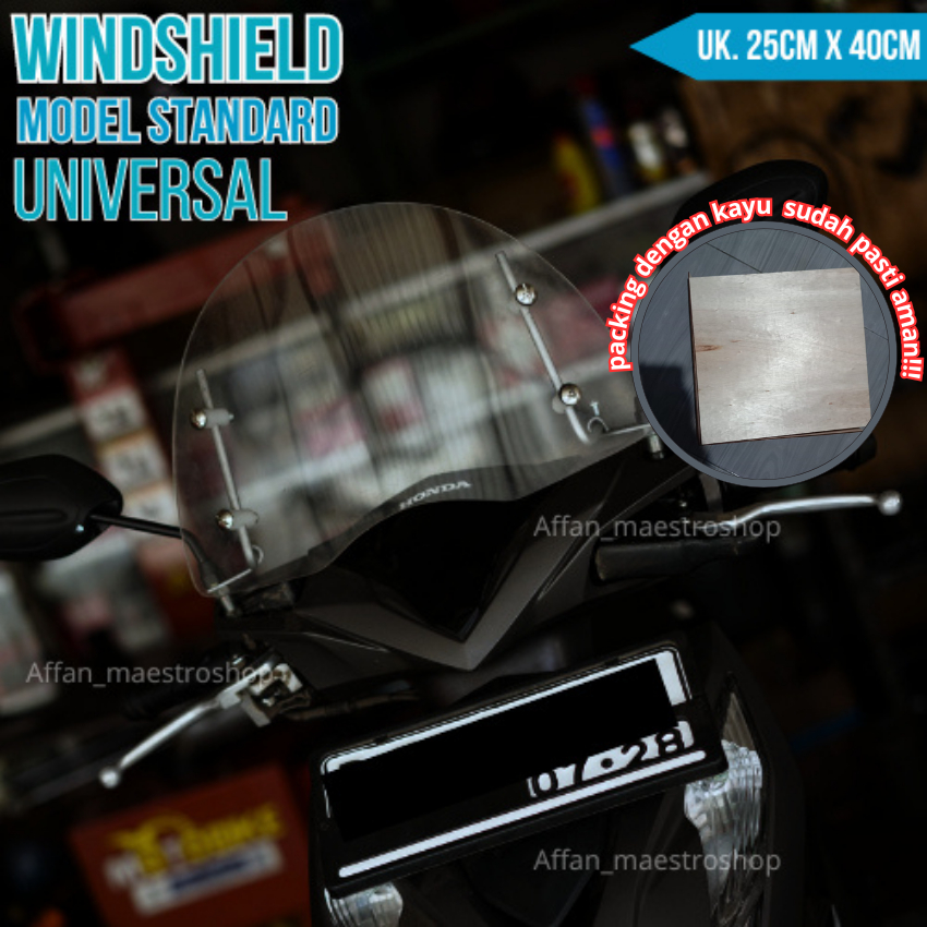 Windshield Universal Standar Windsield Beat Windshield Windshield Universal Winsil Tameng Depan Beat