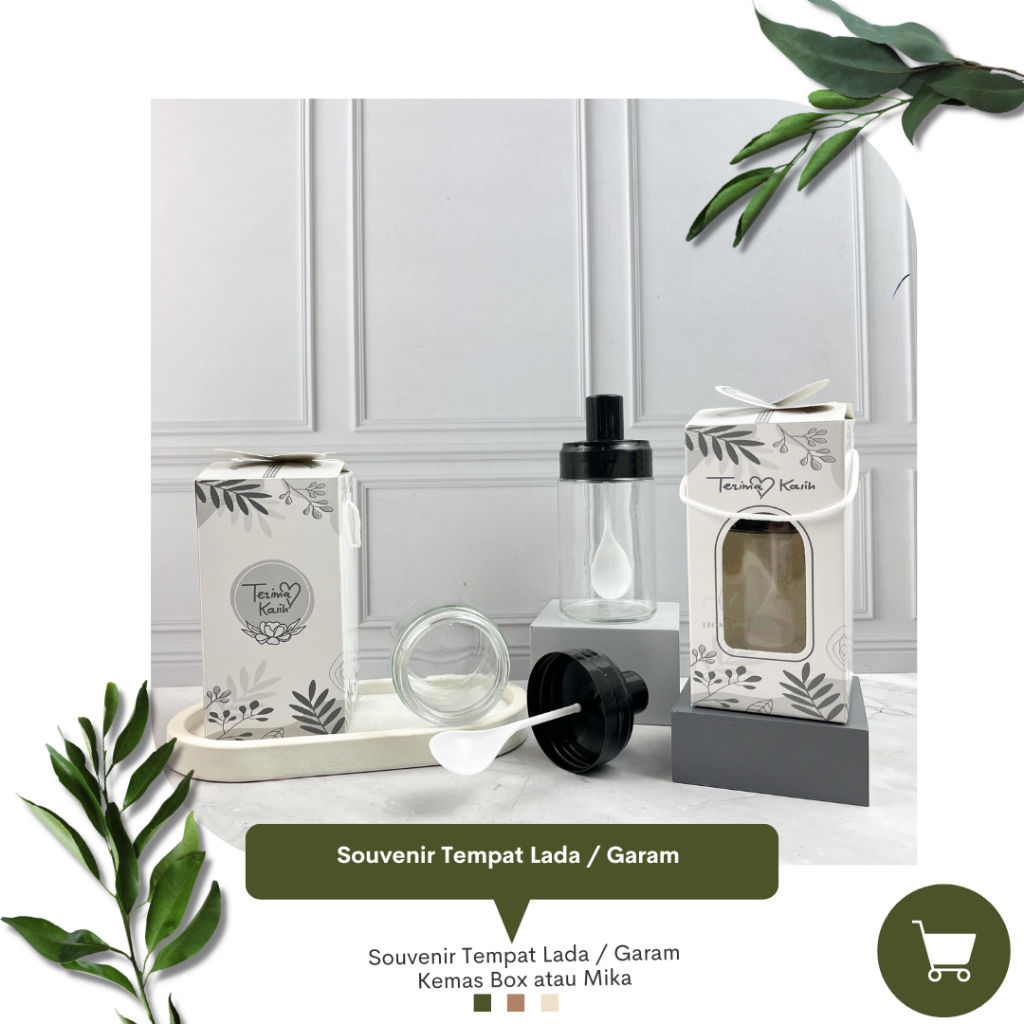 Souvenir Tempat Lada / Garam