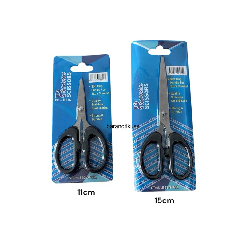 

Gunting Kertas BESAR KECIL / Gunting Dapur Dapoer / Gunting Anti Karat 11 cm 15 cm
