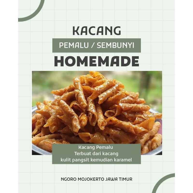 

KACANG PEMALU YANG SUKA BERSEMBUNYI