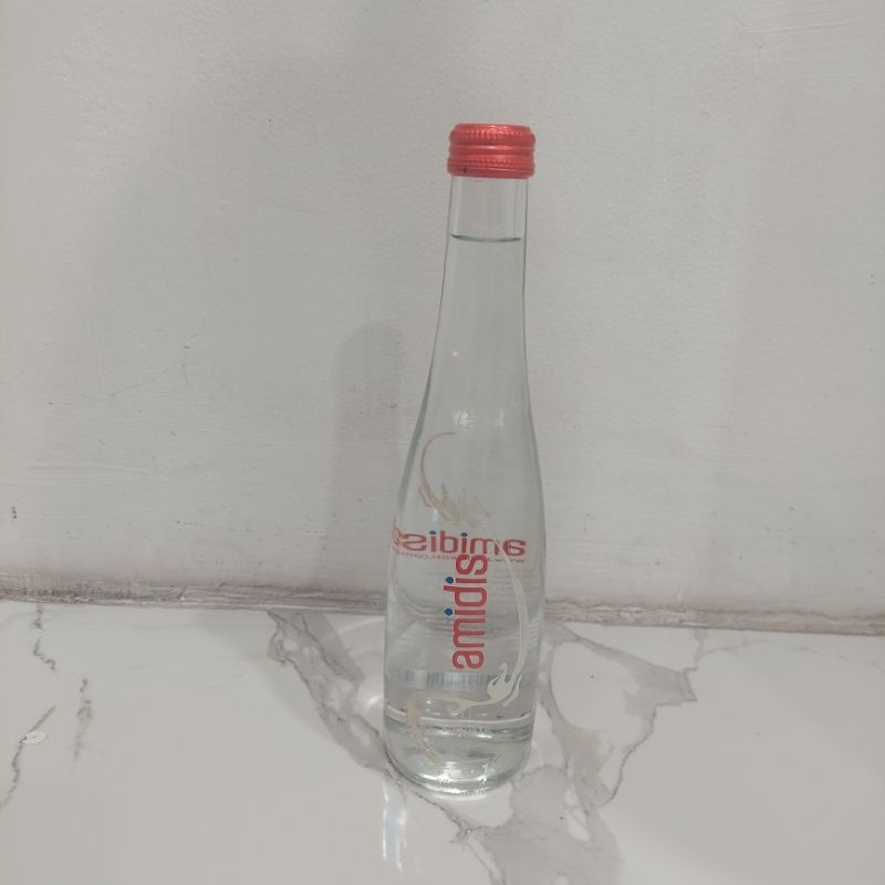 [MIN 3PCS] AMIDIS DISTILLED WATER BOTOL KACA 305ML AIR MINERAL