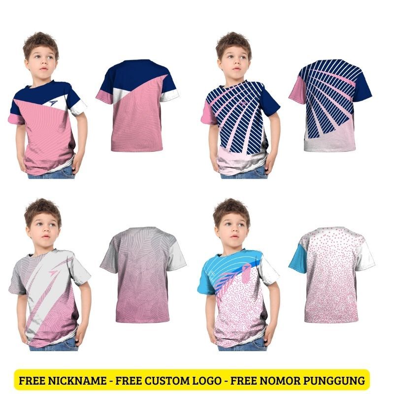 Dstore - Kaos Badminton Kaos Bulutangkis Anak Terbaik Custom Design Jersey badminton Kekinian Viral