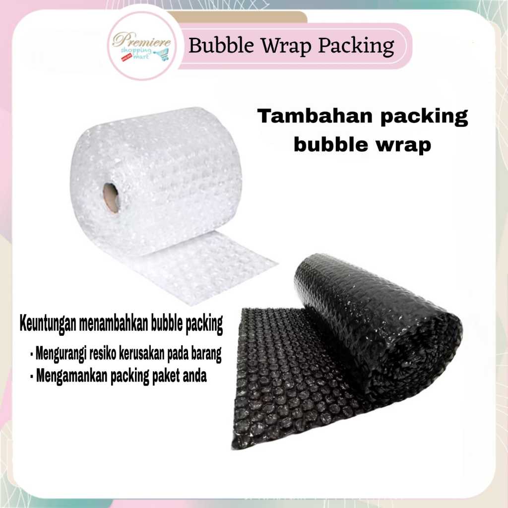 

PSM - Tambahan Bubble Wrap / Bubble Plastik / Bubble Packing