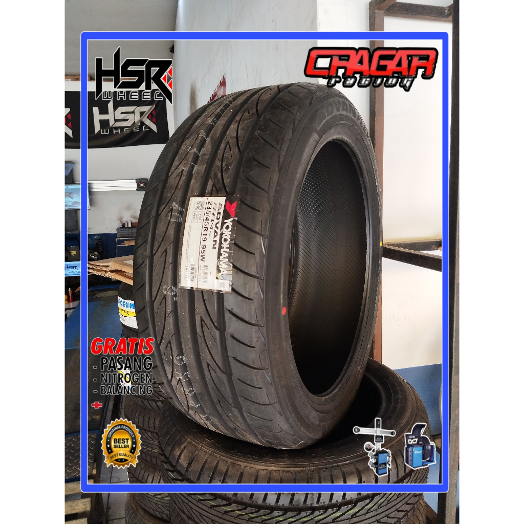Ban Mobil Premium YOKOHAMA ADVAN fleva -V701 95W 235 45 R19 Ban Ring 19
