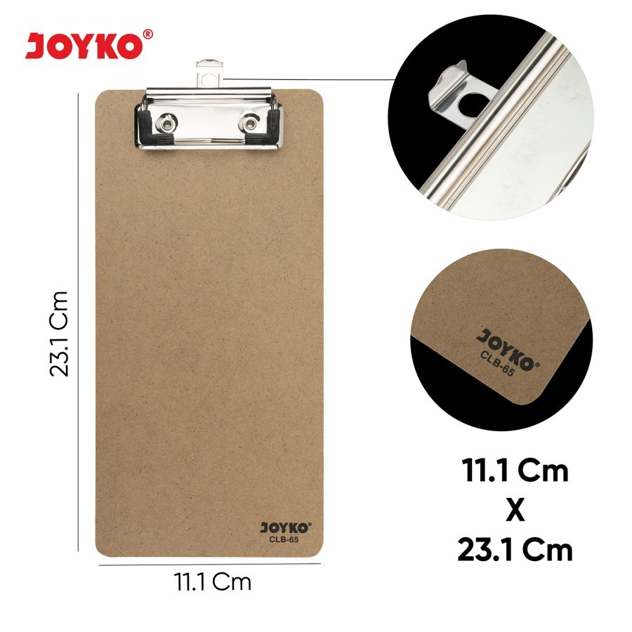 

Clipboard Papan Jalan CLB-65 Kecil Joyko
