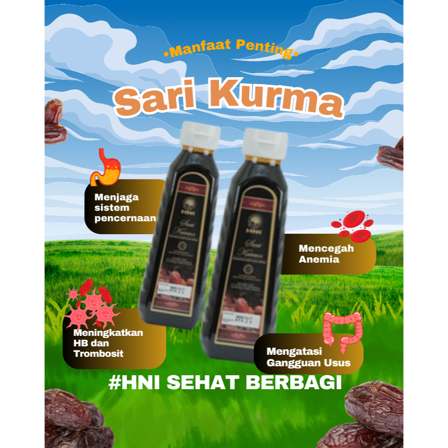 

HNI HPAI MADU SARI KURMA MENGOBATI ANEMIA DAN PENGGANTI SIRUP