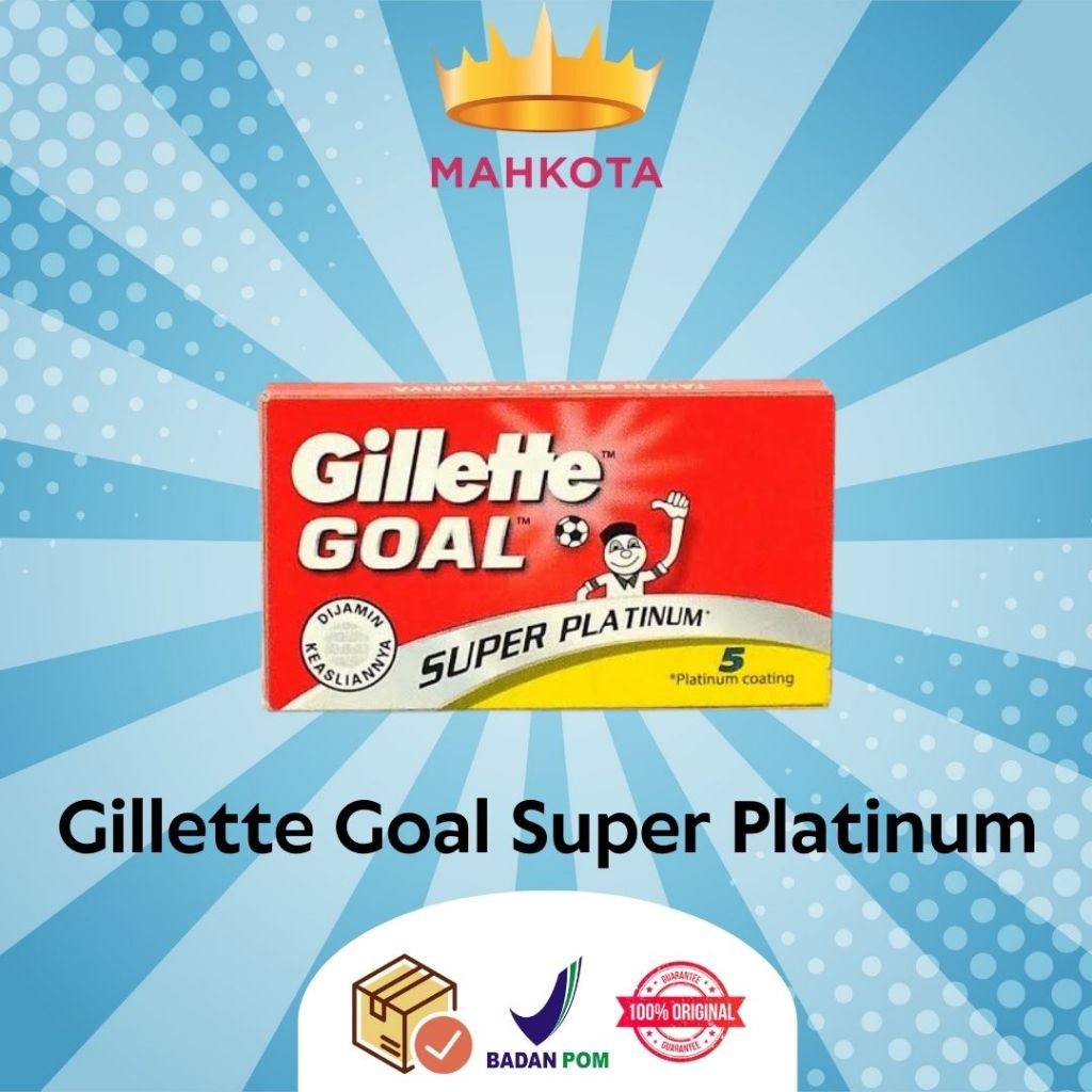 **Mahkotacosmetik** Gillette Goal Super Platinum