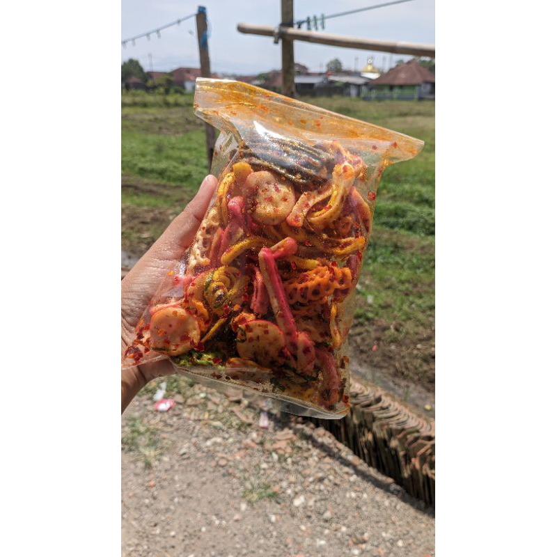 

Seblak Beton Mix Kering Murah Meriahan 10k