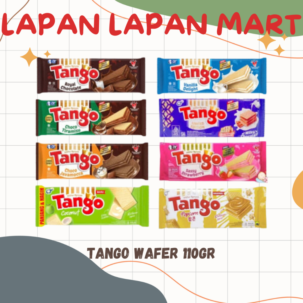 

Tango Wafer Long All Varian 110gr