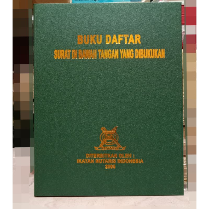 

WARMEKING/ buku daftar yang di bukukan