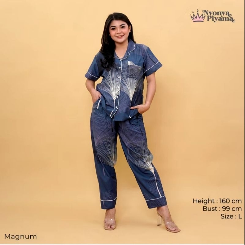 Nyonya Piyama Katun Set Piyama (Magnum Classic)