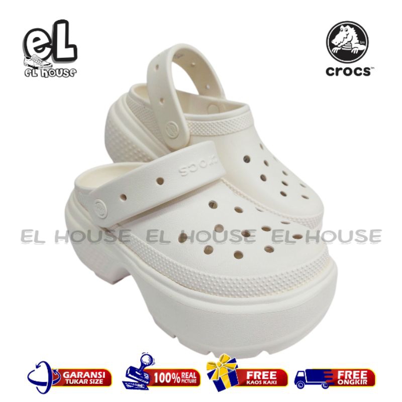CROCS STOMP CLOG/SANDAL CLOG WANITA/SANDAL BAPAU/CROCS WANITA/CROCS BAPAU/MURAH/ORIGINAL