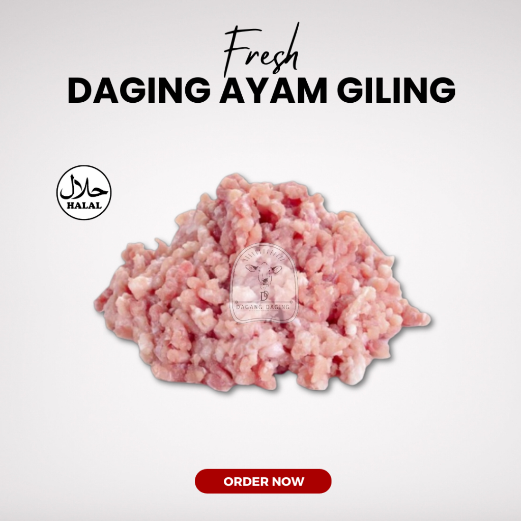 

Daging Ayam Giling Boneless Fresh Halal 1kg