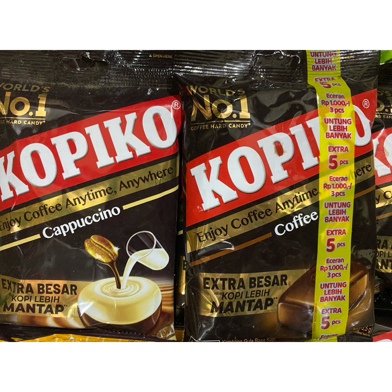 

Permen Kopiko Bungkus isi 40pcs/bks