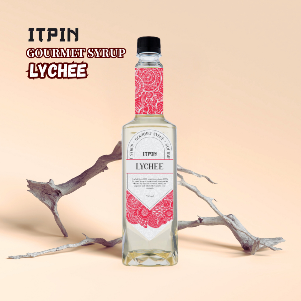 

ITPIN Gourmet Syrup Lyche 750ml | Itpin Sirup Kemasan 750ml Rasa Lyche