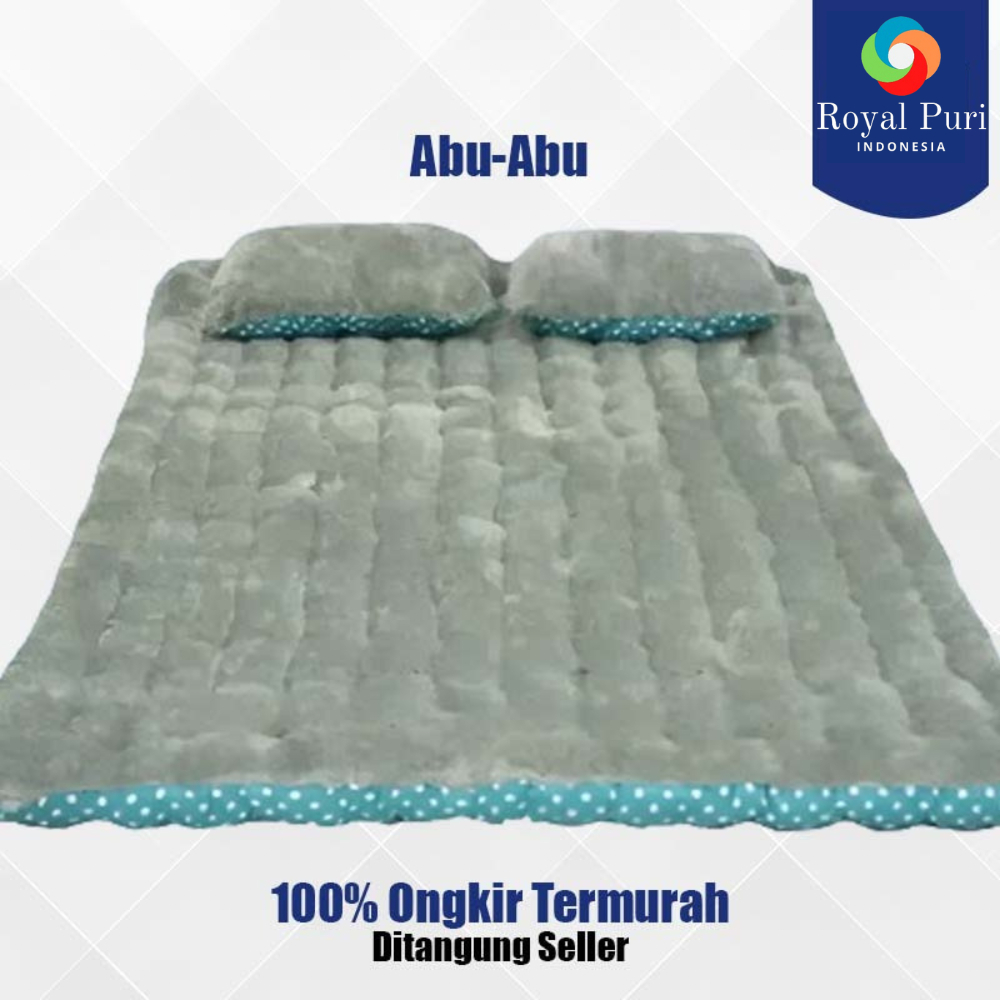 Royal Puri - Kasur Lantai Gender Bulu 140 x 180 - Kasur Lantai bulu Gender Kekinian viral Lembut
