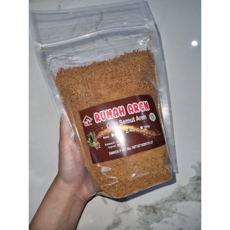 

Gula aren bubuk atau Gula semut (Palm sugar) kemasan 500gr