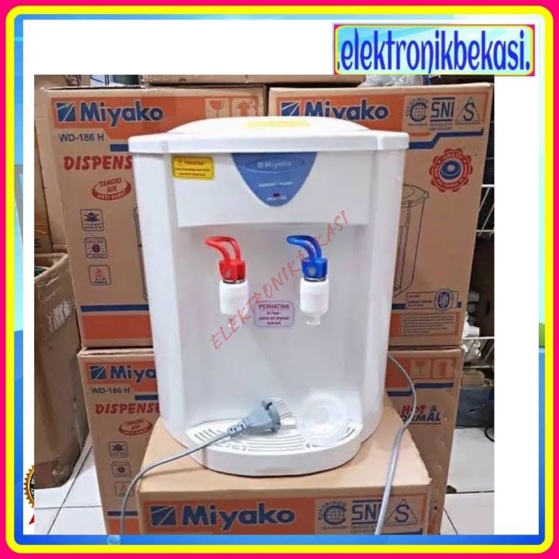 DISPENSER MIYAKO 186 / DISPENSER MIYAKO WD 186H / MIYAKO DISPENSER HOT &  NORMAL WD 186H