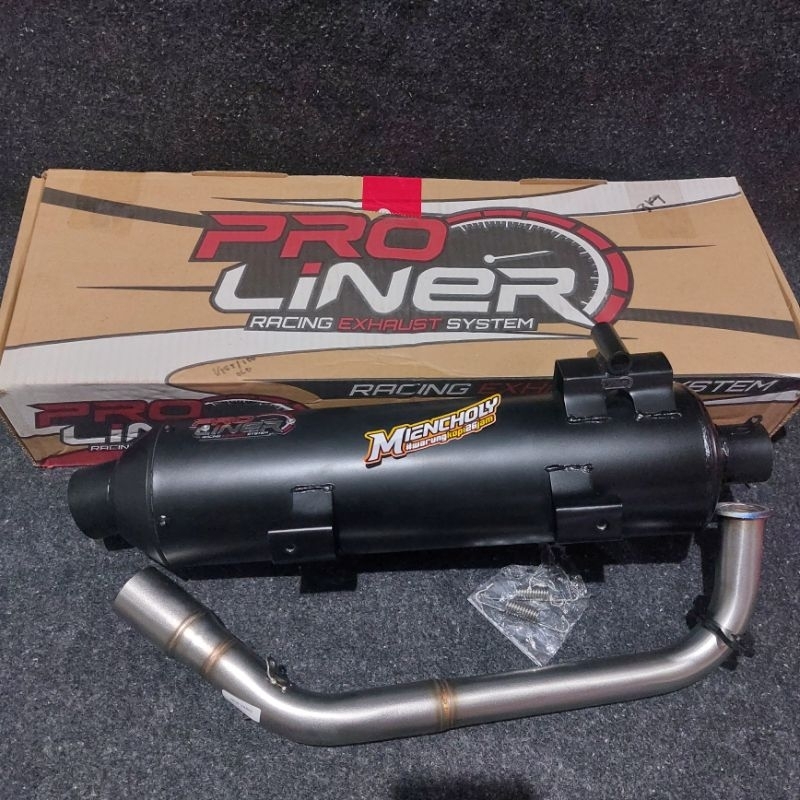 knalpot proliner standar racing mio beat karbu scoopy fi genio koj vario 110 125 150 160 old new pcx