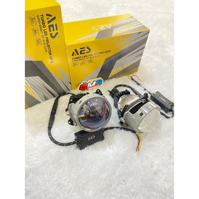 biled aes turbo gen 2 projector biled aes turbo gen 2 flat cut 3 inch