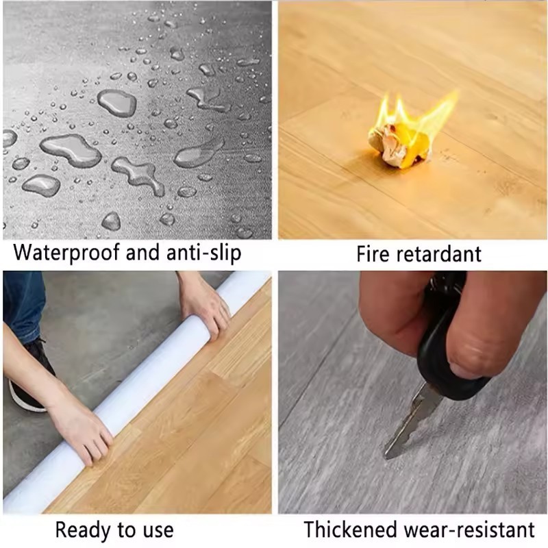 TERLARIS REAIM KARPET LANTAI VINYL GULUNGAN TEBAL 1.5 MM METERAN 5M/10 M